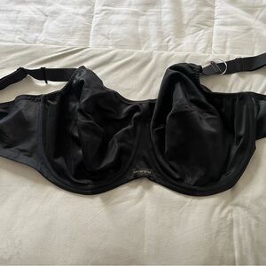 Elomi Black Underwire Bra with Molded Cups